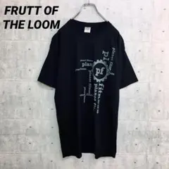 x0285 フルーツオブザルーム Tシャツ 黒 L