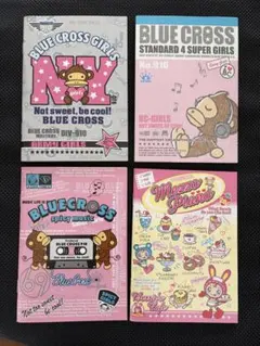 平成レトロ　ナルミヤ　ポンポネット・ブルークロス・メゾピアノ　エンジェルブルー