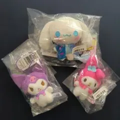 新品未開封！シナモロール　クロミ　マイメロディ ぬいぐるみセット