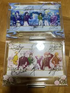 うたプリ SSS 円盤特典　アクリルプレート２個セット　聖川真斗寿嶺二黒崎蘭丸