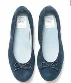 美品　エマフランシス　晴雨兼用　ラウンドトゥ フラットバレエシューズのサムネイル