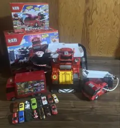 トミカファイヤーステーション&BIGファイヤーエンジン&デカパトロール
