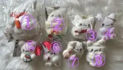 新品未開封 マスコットホルダー キラキラウィッシュ はなまるおばけ 3