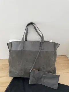 Saint Laurent Paris スウェード　トートバッグ　サンローランのサムネイル