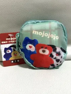 mojojojo モジョジョジョ 収納ポーチ付き エコバッグ　イエロー