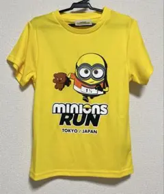 ミニオンズ RUN Tシャツ（黄色）