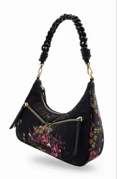 Desigual（デシグアル）ふかふか ミニバッグ（ピンク/レッド）