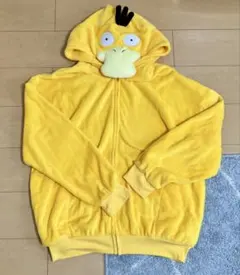 ポケモン コダック なりきり フード付 パーカー イエロー