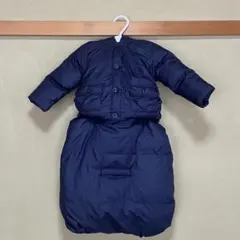 ラルフローレン　ダウンコート　ジャンプスーツ　フットマフ　ベビーカー防寒