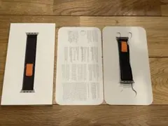 【Apple純正】箱付き ブラック トレイルループ S/M