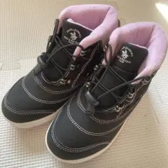 新品　防寒ブーツ　冬靴　スニーカー　ポロアンドラケットクラブ　17センチ