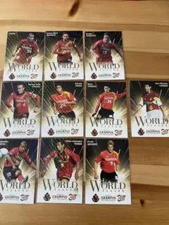 名古屋グランパス　30th インサートカード　コンプ　ストイコビッチリネカー本田