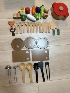 Woody puddy 木のおままごとセット