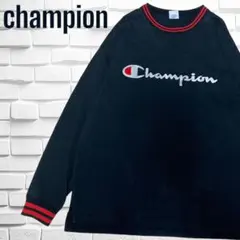 チャンピオン　リンガー　スウェット　リブライン　刺繍ロゴ サイズ　XL