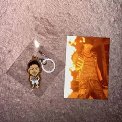 アニメ風キーホルダーとパフォーマンス写真セット EXILE MATSU