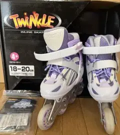 TWINKLE インラインスケート 18〜20cm美品