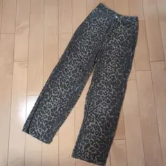 レディース　ストレートレッグジーンズ、カジュアルワイドレッグパンツ XXSサイズ