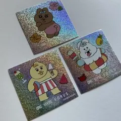 非売品 おぱんちゅうさぎ ステッカー 3枚セットのサムネイル
