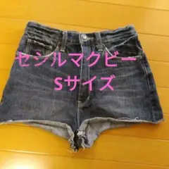 【セシルマクビー】レディース、デニムショートパンツ