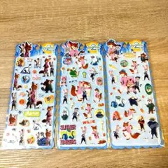 ズートピア シール ぷくぷくシール ステッカー 正規品 ライセンス 正規品
