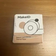 MakeID Q1用 感熱ラベル用紙 ホワイト