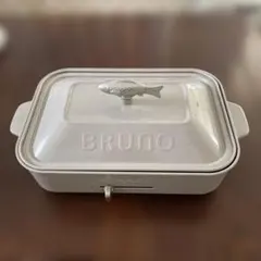 ブルーノ Bruno コンパクトホットプレート ホワイト【訳あり ジャンク