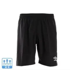 umbro 速乾性 ブラックハーフパンツ