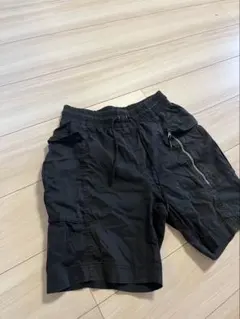 Nike ブラックショートパンツ ジッパーポケット付き　サイズM