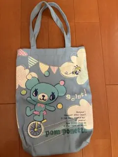 pom ponette トートバッグ ライトブルーのサムネイル