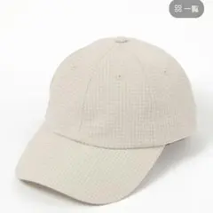 GLOBAL WORK シアーサッカーCAP ライトグレーのサムネイル