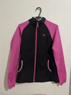 PUMA 黒/ピンク ジャケット