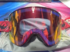 DRAGON LUMALENS ゴーグル 赤オレンジ