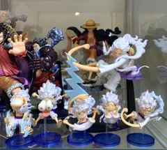 ワンピース ルフィギア5 ワーコレフィギュアセット　メタリック