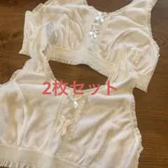 ta2430 白 ホワイト ブラトップ コットン 下着 コスプレ