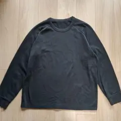 ユニクロ　黒 ルームウェア裏ボア　 Lサイズ