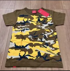 新品タグつき★OJICO ドクターイエロー カモフラ Tシャツ 8Aのサムネイル