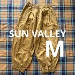 美品【SUN VALLEY】カジュアルパンツ カラシ色 黄色