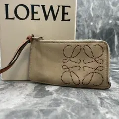 ロエベ コインカードホルダー アナグラム パスケース