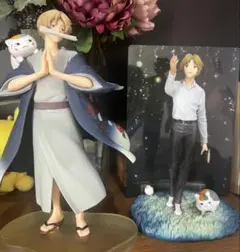 デ*ー様 夏目友人帳 ニャンコ先生 フィギュア2体