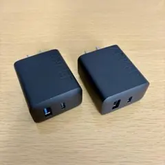 【2個セット】Anker Charger（20W, 2-Port）ブラック