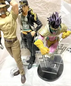 ジョジョ フィギュア 空条承太郎 ジョセフ スタープラチナ フィギュア セット