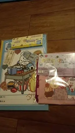 おぱんちゅうさぎ一番くじ　可哀想に！　ノート　巾着