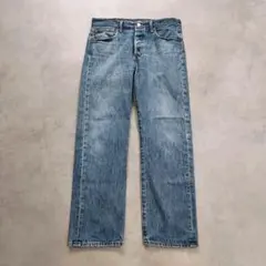 リーバイス501 Levis W32 デニム ボトム 青 古着 ヒゲ 18947