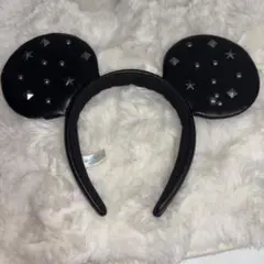 ミッキーマウス カチューシャ レザー 即購入可