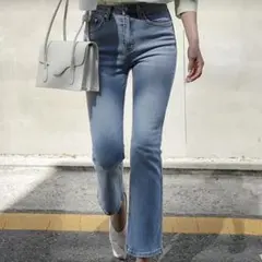 シーイン　dazy デニム　パンツ　ジーンズ　ハイウエスト