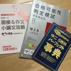 合格への面接&作文攻略　他3冊