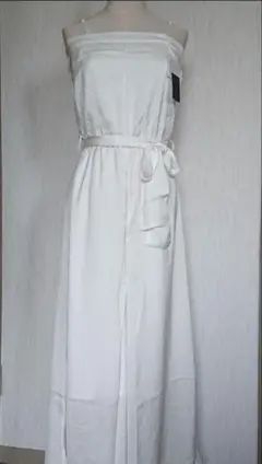 未使用♡ホワイト♡オフショルダーサロペット♡