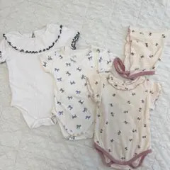 ululu ロンパース3点セット♡