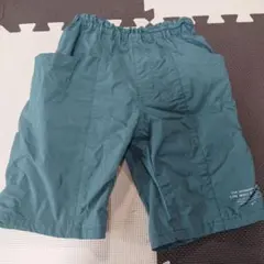 130 ブリーズ ストレッチ ダークグリーン ハーフパンツ ポケットあり