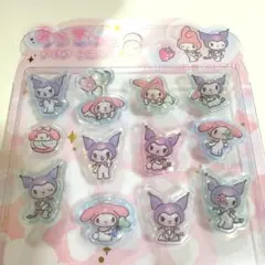 正規品 サンリオ うるちゅるポップシール クロミ マイメロディ おすそ分け